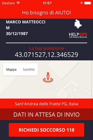 HELPGPS - 118 Umbria Soccorso screenshot 4