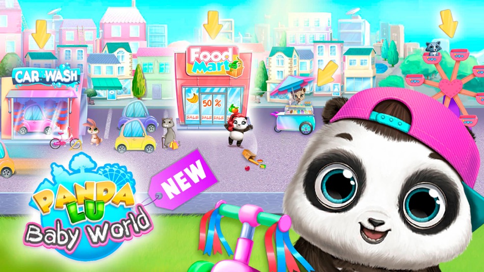 #8. Panda Lu Baby Bear World (iOS) 由: TutoTOONS