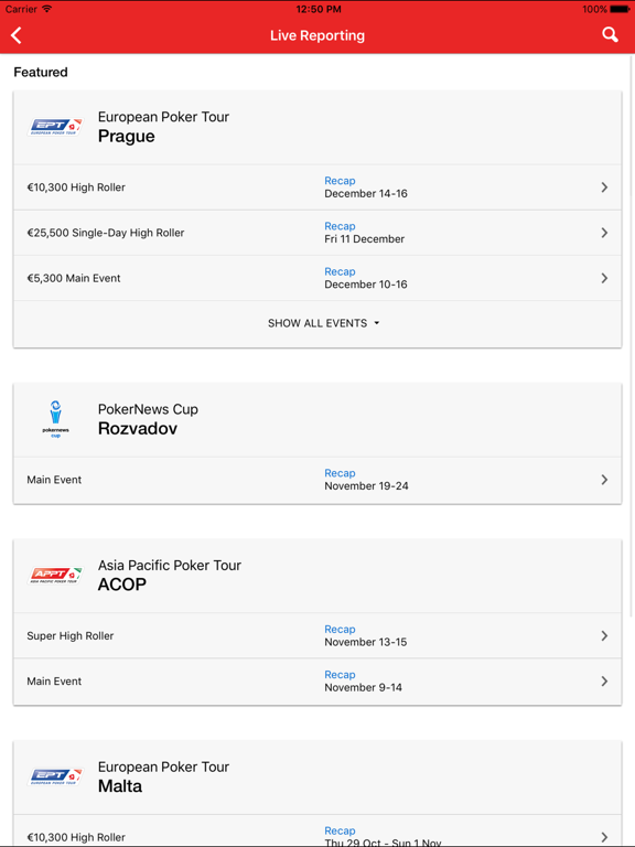 Screenshot #5 pour PokerNews.com