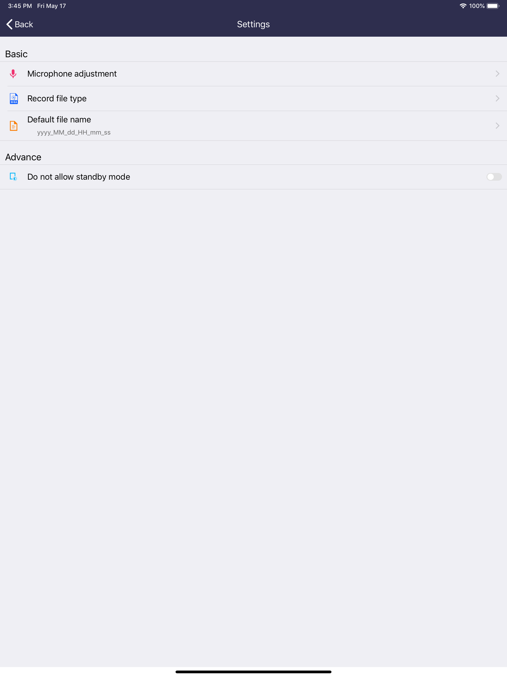 Voice recorder: Audio editor