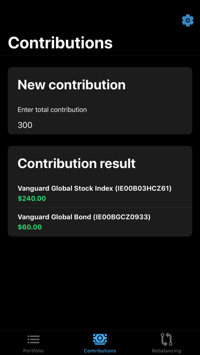 Screenshot #2 pour Invest Rebalancing Calculator