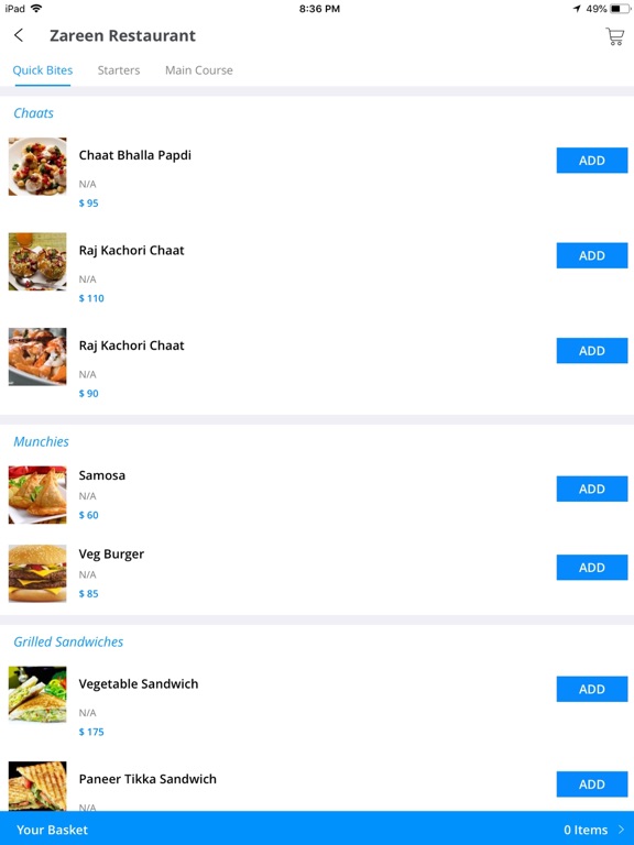Screenshot #5 pour E-Food - OnDemand Restaurants