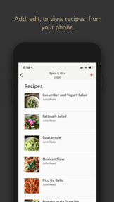 Saffron: Your Digital Cookbook screenshot