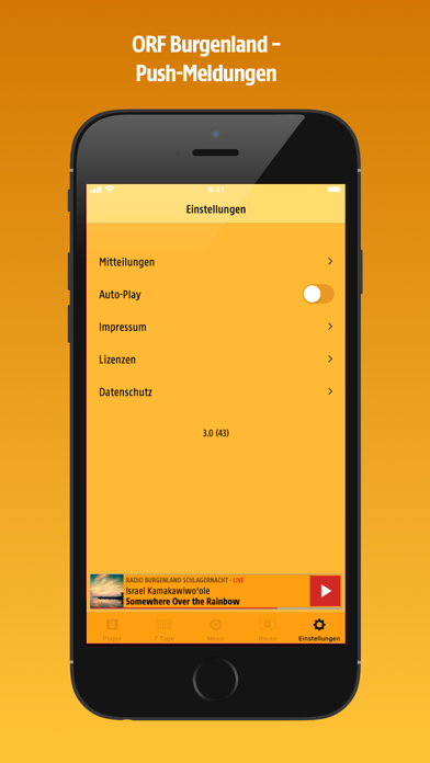 ORF Burgenland Screenshot