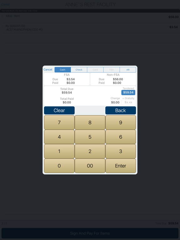 Rx30 Bedside iPad screenshot
