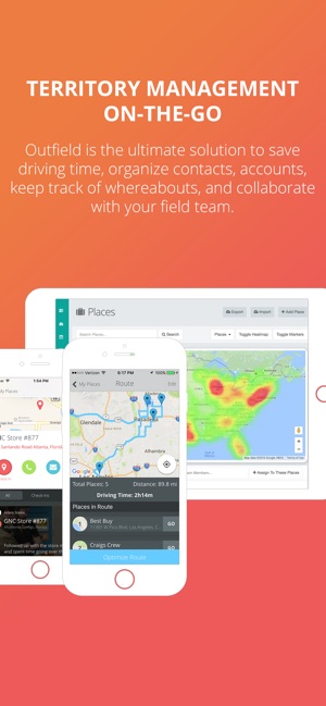 Outfield - Field Sales CRM(圖2)-速報App