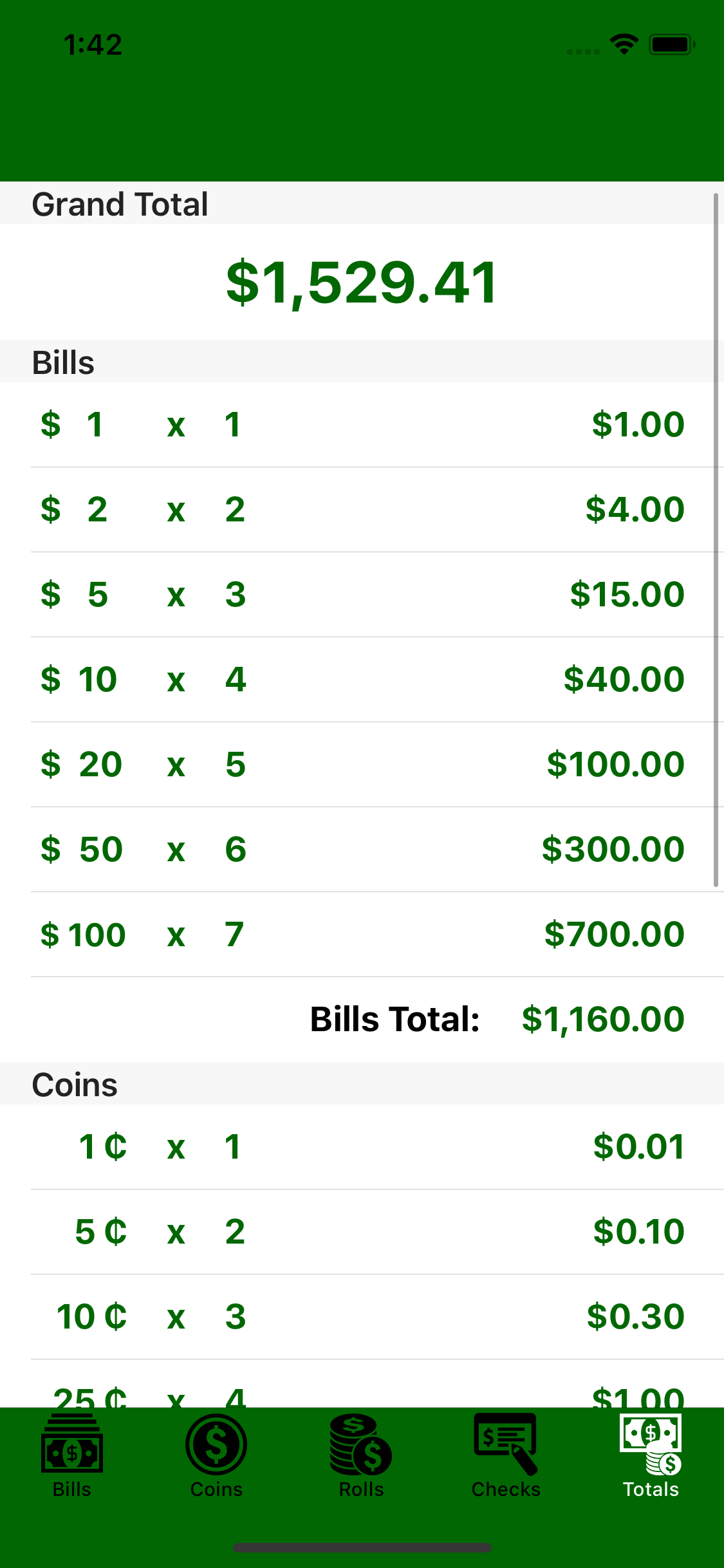 Cashculator - Cash Counter screenshot 5