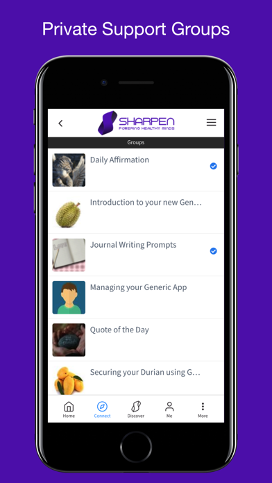 Sharpen Health Screenshot 4 - AppWisp.com Sharpen Health Screenshot 4 - AppWisp.com