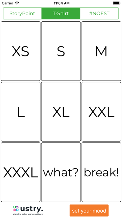 Screenshot #2 pour Ustry. Planning Poker