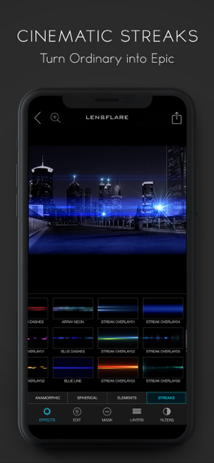 ‎LensFlare Optical Effects Screenshot