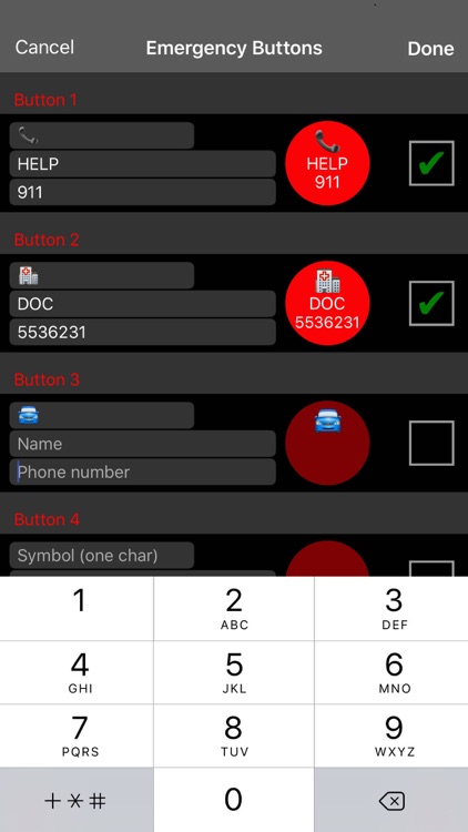 Red Contact Speed & Easy Dial screenshot-3