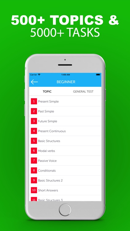 English Grammar Test & Phrase