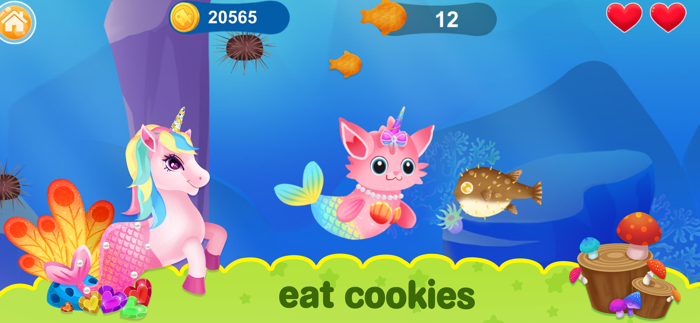 Magic Princess Aquarium Game