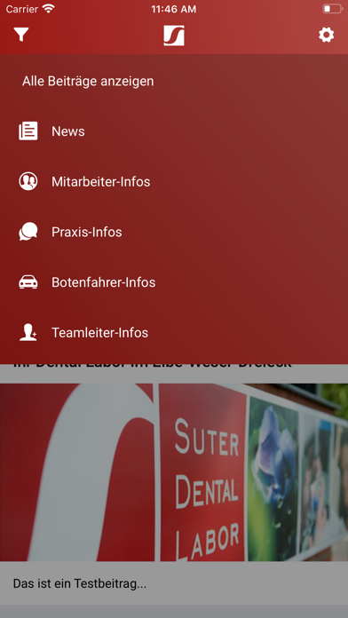 Suter Dental Labor Screenshot