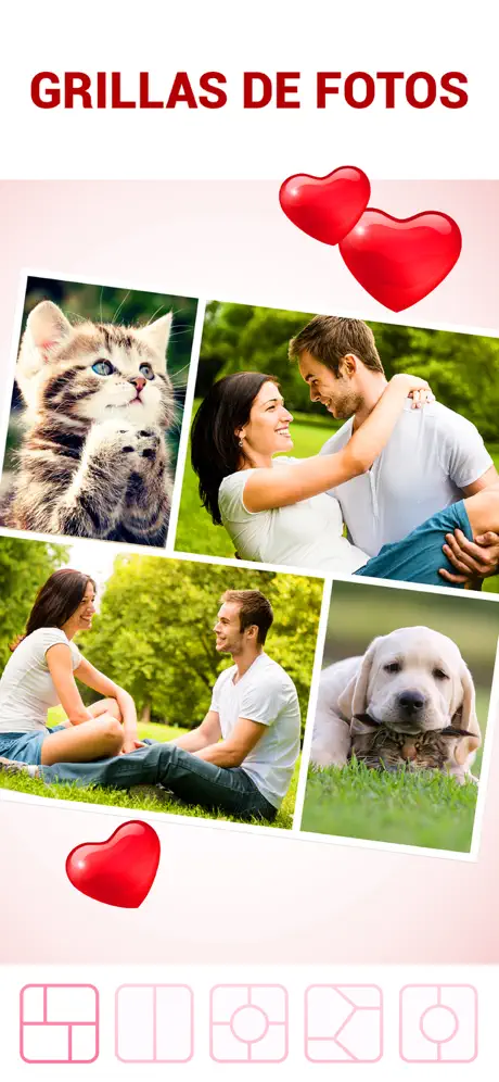 Love Collage - Editor de fotos