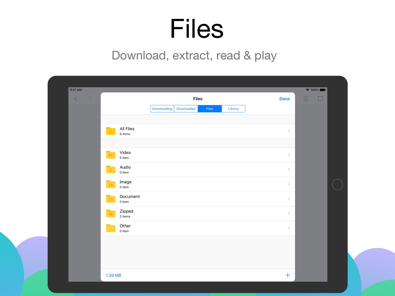 iPad screenshot