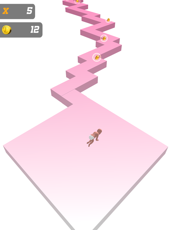 Screenshot #5 pour Baby Zigzag Run 3d