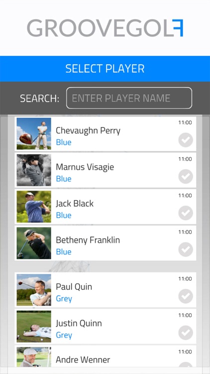 Groove Golf Scoring