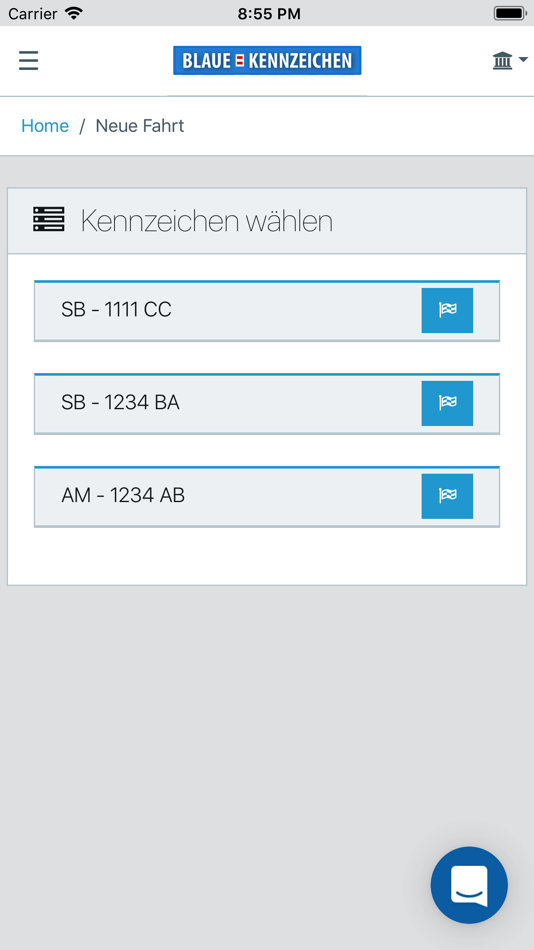 #1. Blaue Kennzeichen (iOS) 由: MOSTDATA KG