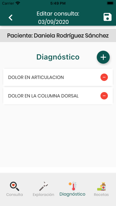 Salutis Medical Software Screenshot