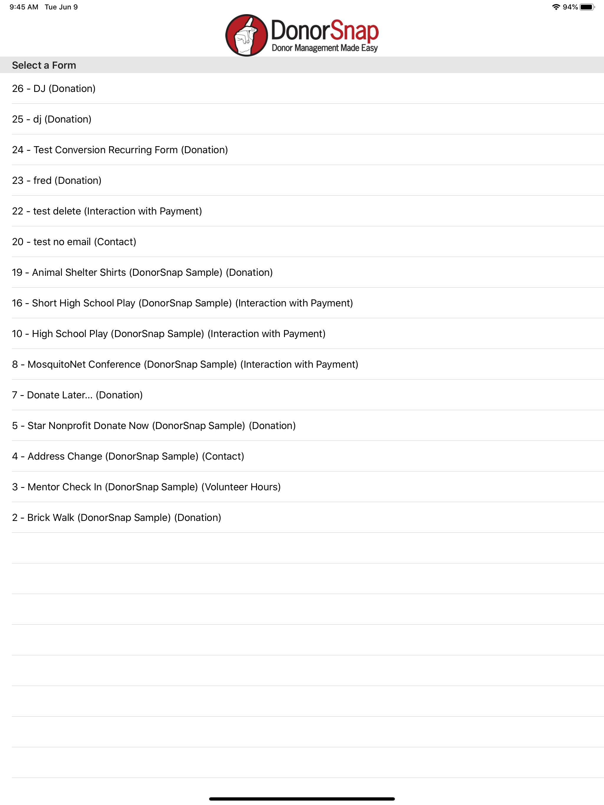 DonorSnap On-Site screenshot 6