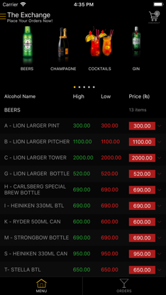 Bar Stock Exchange screenshot 3