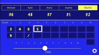 Bowling Score Calculator Screenshot