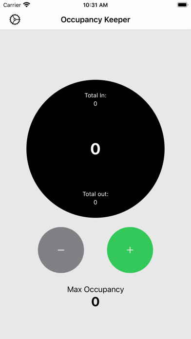 Occupancy Keeper Screenshot