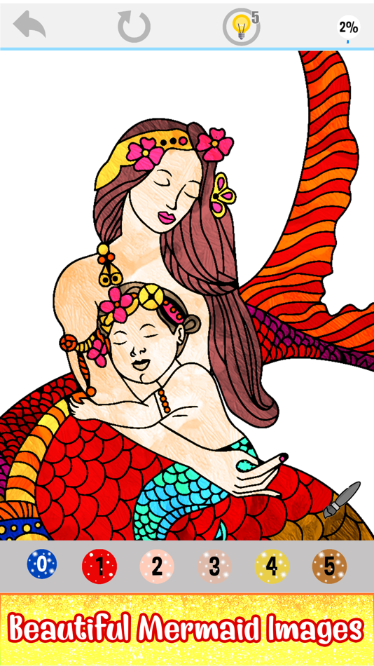 #5. Adult Color By Number Art Book (iOS) 由: Vector Labs Limited