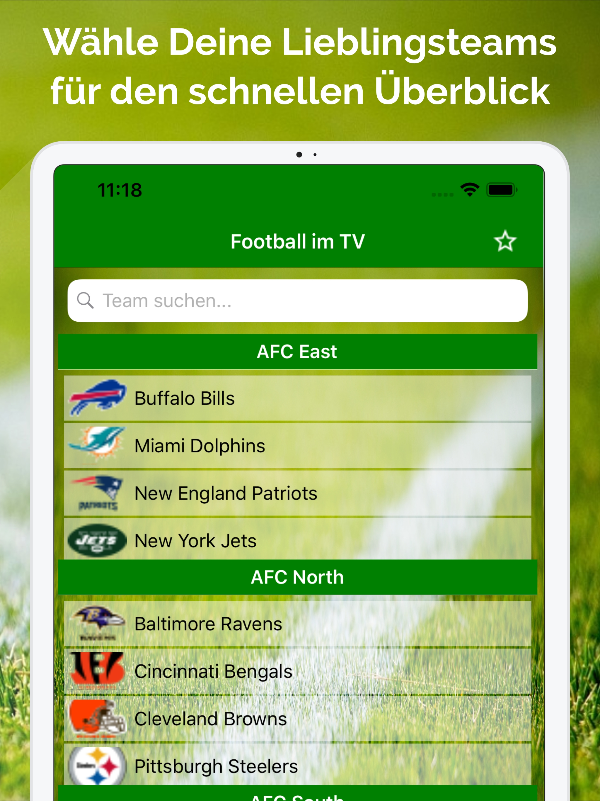 Football im TV live