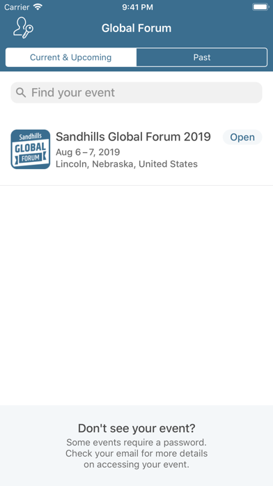 Sandhills Global Forum 2019 screenshot 2