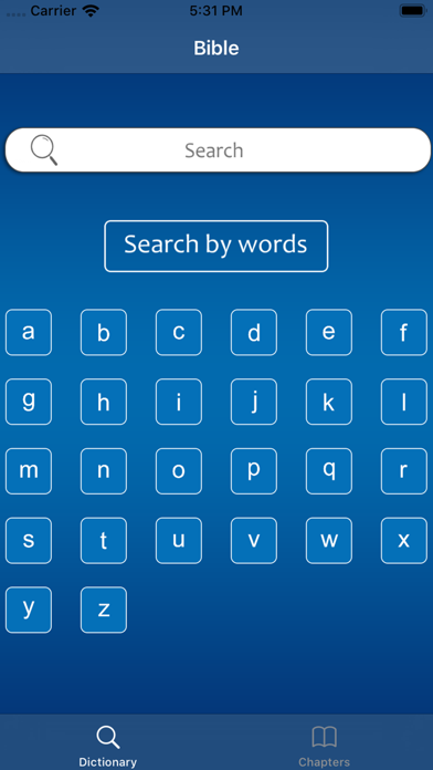 Screenshot #1 pour Bible Dictionary :