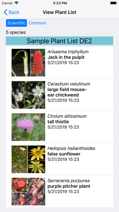 Delaware Wildflowers Screenshot