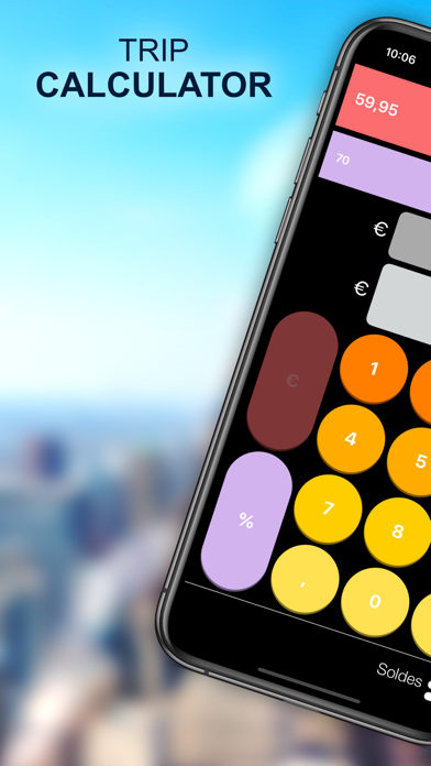Screenshot #1 pour Trip Calculator - easy journey