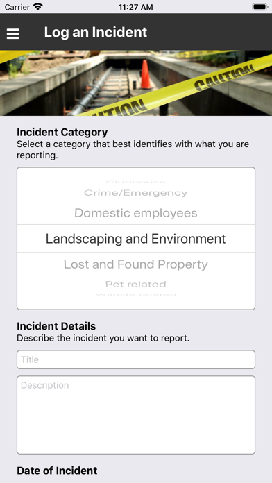 Garlington Resident's App Screenshot