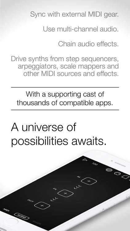 Audiobus: Mixer for music apps screenshot-4