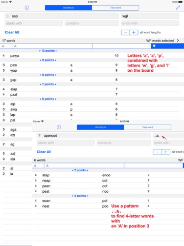 Words Finder Wordfeud/SOWPODSのおすすめ画像3
