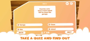 English Grammar Verb Quiz Kids screenshot #2 for iPhone