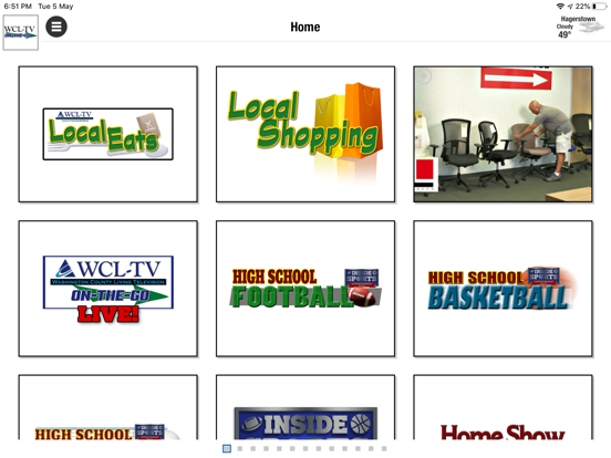 WCL-TV On-the-Go iPad screenshot 2 - News app