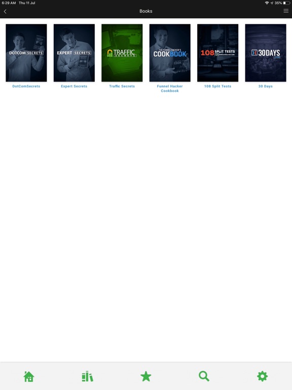Marketing Secrets iPad screenshot 5 - Education app