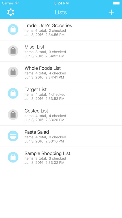 Grocery Listr | Lists