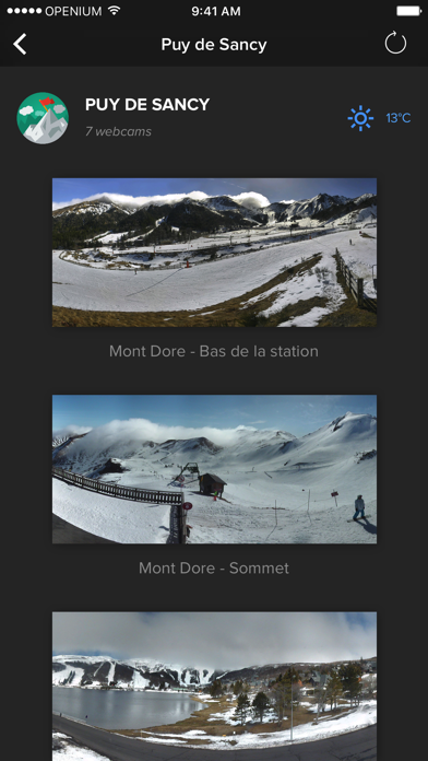 Screenshot #3 pour Auvergne Webcams