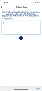 FI Stool Diary screenshot #9 for iPhone