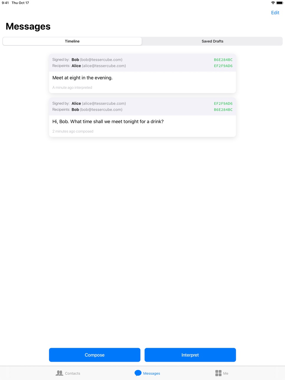 iPad screenshot