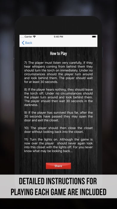 Games to Terrify Screenshot