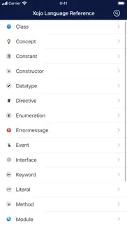language reference for xojo iphone capturas de pantalla 1