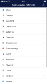 Language Reference for Xojo screenshot