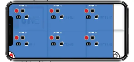 Communication Buttons Squares