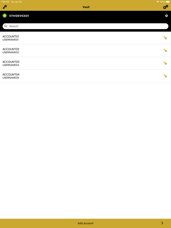 Screenshot #6 pour Ethernom Password Manager