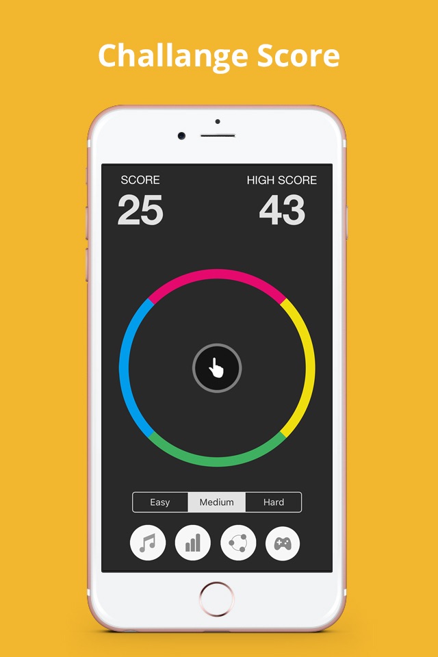 Crazy Wheel : switch color job screenshot 3